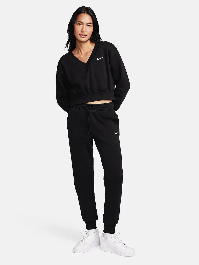 NIKE Damen Jogginghose Sportswear Phoenix Fleece schwarz | M — Bild 3