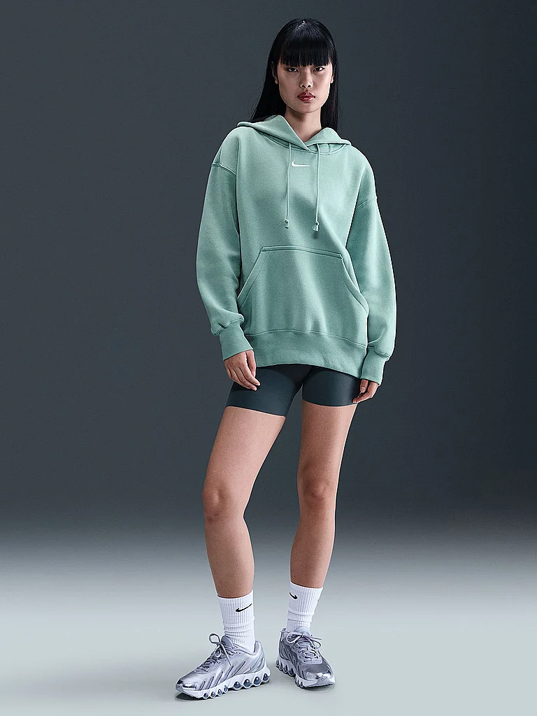 NIKE Damen Hoodie NSW Phnx FLC petrol | XL — Bild 3