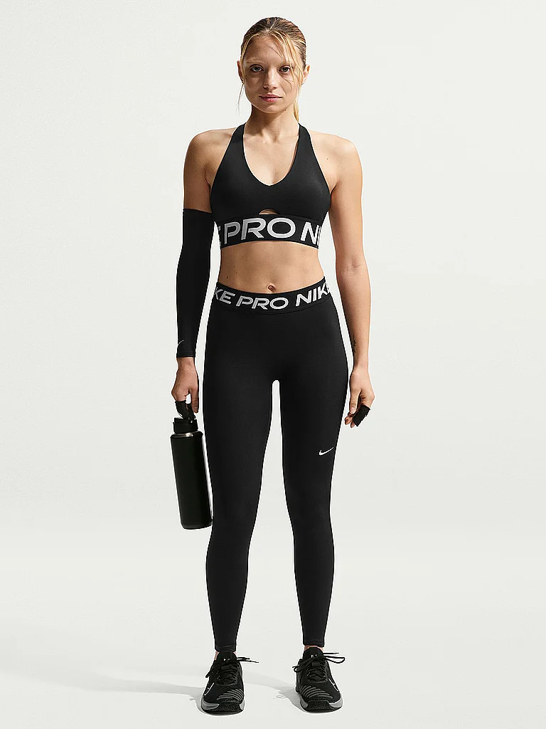 NIKE Damen Fitnesstight Pro schwarz | M — Bild 3