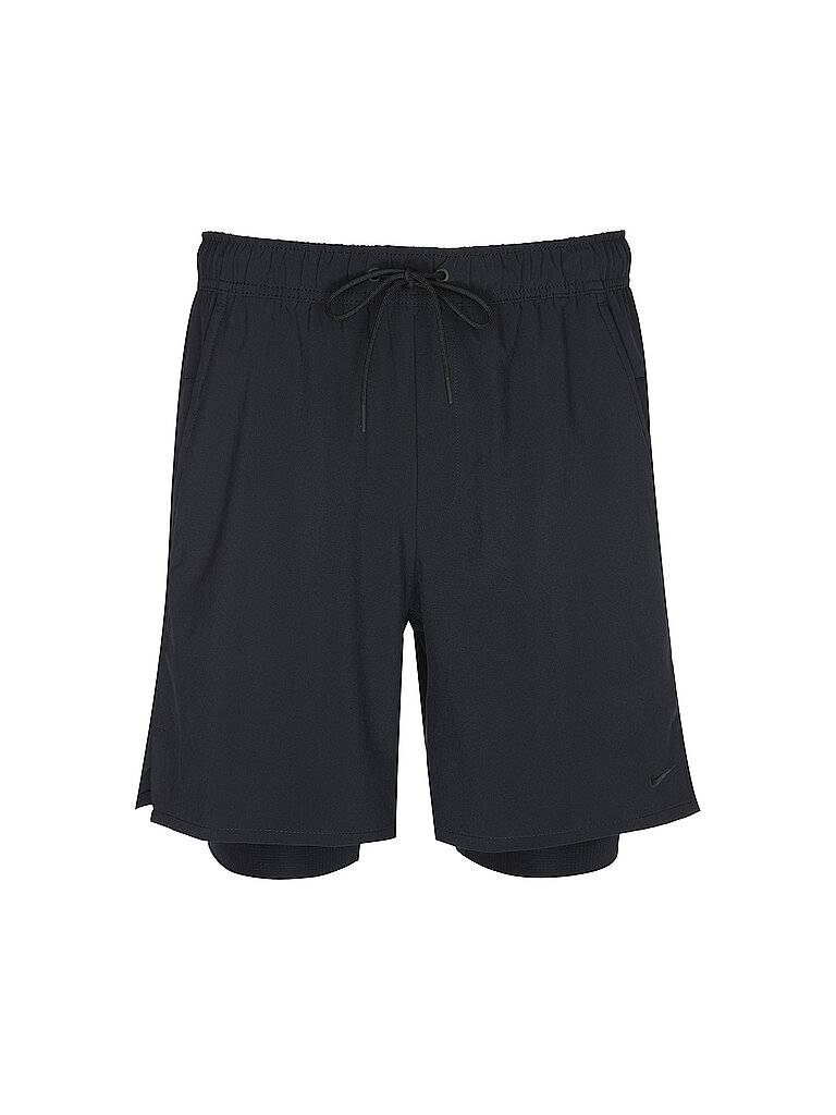 NIKE Herren Fitnessshorts 2in1 Unlimited schwarz | M — Bild 2