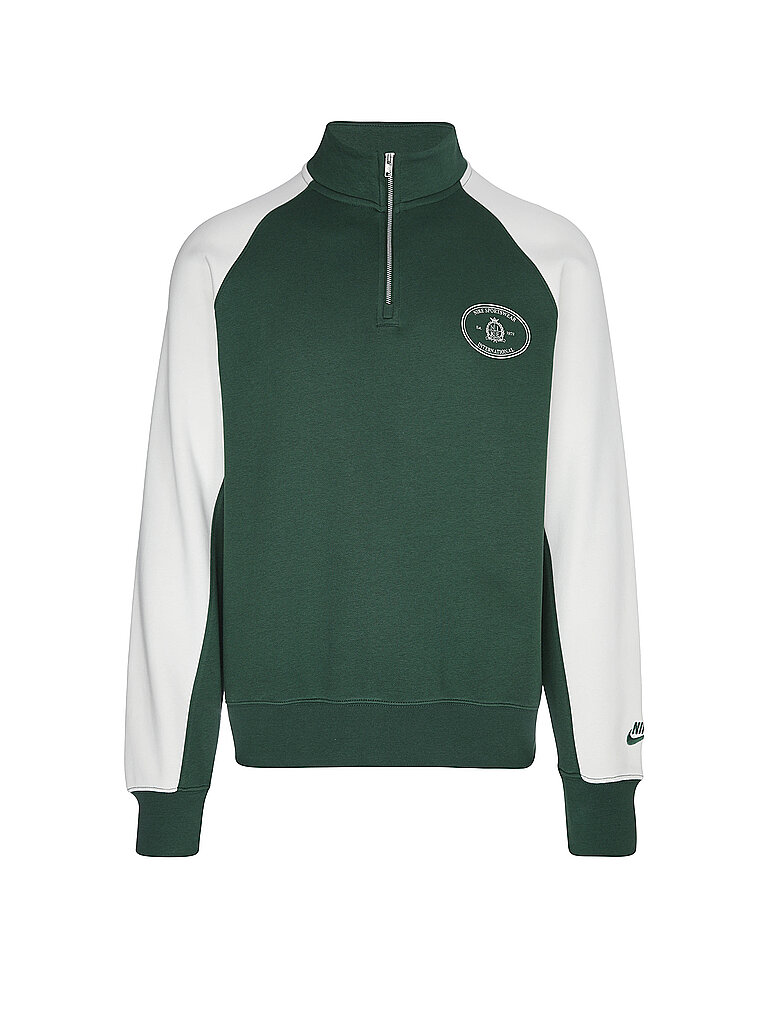 NIKE Herren Sweater Sportswear Club dunkelgrün | L — Bild 2