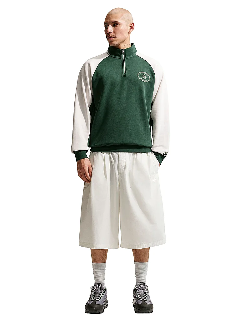 NIKE Herren Sweater Sportswear Club dunkelgrün | L — Bild 3