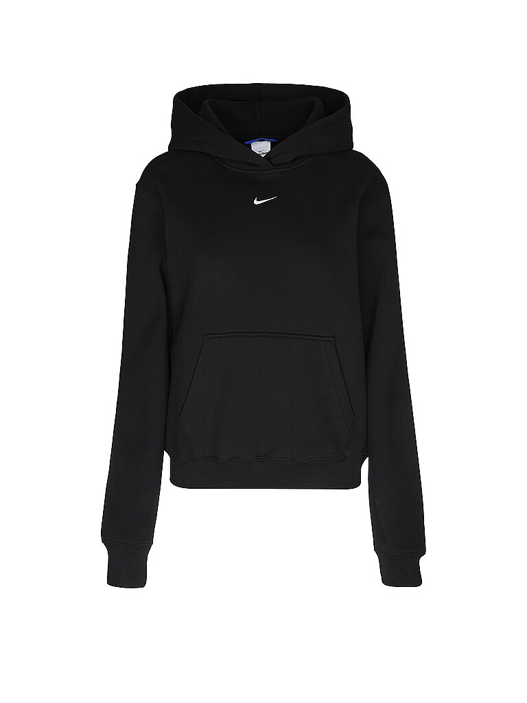 NIKE Damen Hoodie Studio Fleece schwarz | M