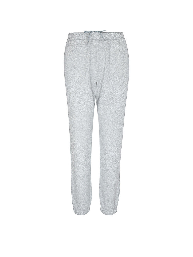 NIKE Damen Jogginghose Studio Fleece grau | S
