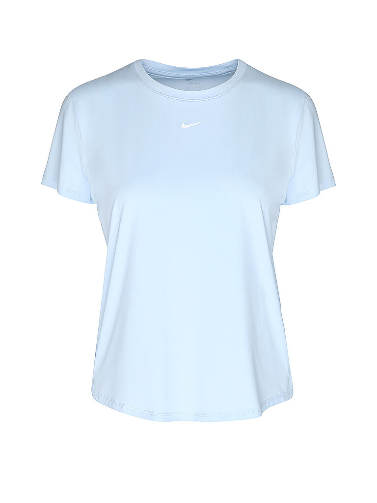 NIKE Damen Fitnessshirt One Classic Dri-FIT hellblau | XL