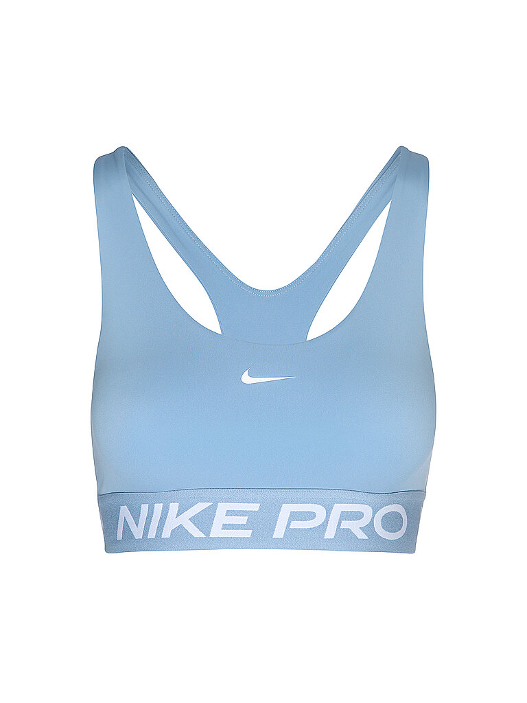 NIKE Damen Sport-BH Pro 365 Low Support hellblau | S