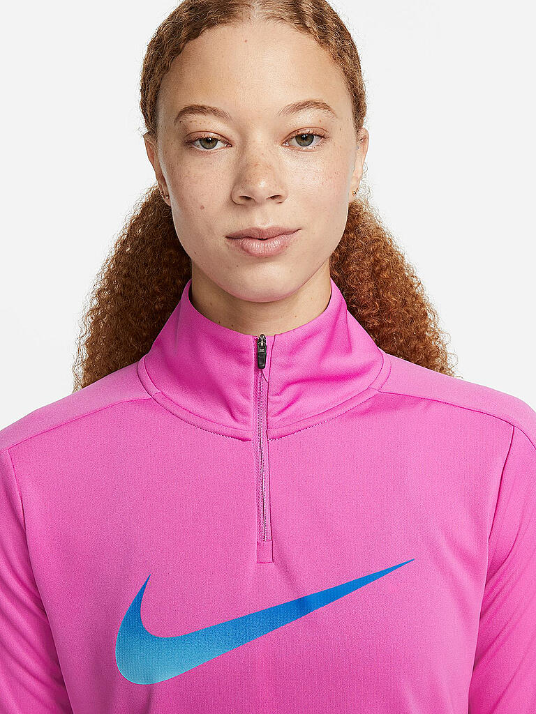 NIKE | Daman Laufshirt Dri-FIT Swoosh | pink