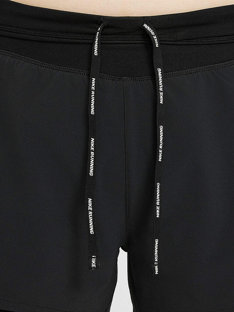 NIKE | Damen 2in1 Laufshort Eclipse | schwarz