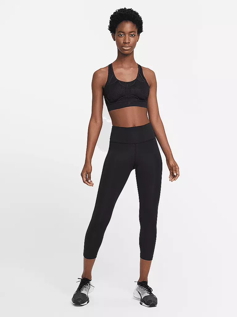 NIKE | Damen 3/4 Lauftight Fast | schwarz