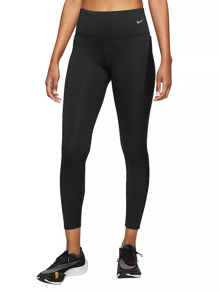 NIKE | Damen 7/8 Lauftight Fast Mid-Rise | schwarz