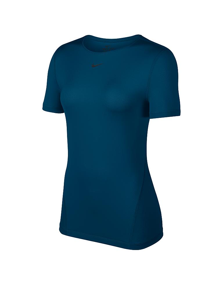 NIKE | Damen Fitness-Shirt Pro | blau