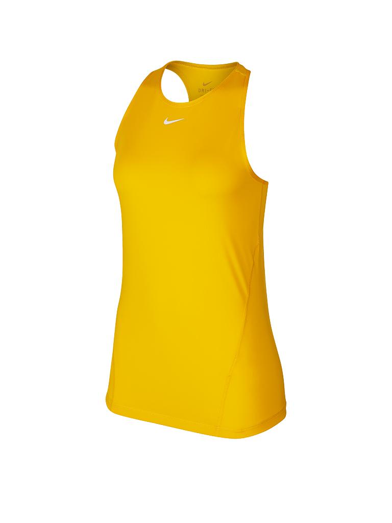 NIKE | Damen Fitness-Tanktop Pro | gelb