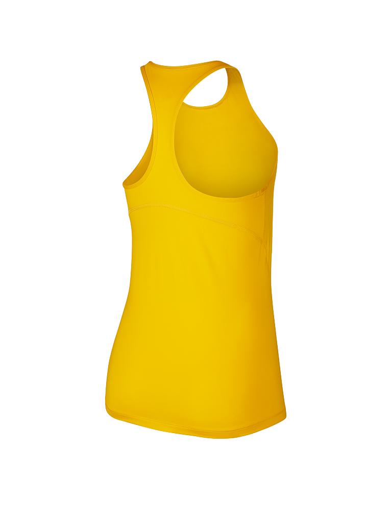 NIKE | Damen Fitness-Tanktop Pro | gelb