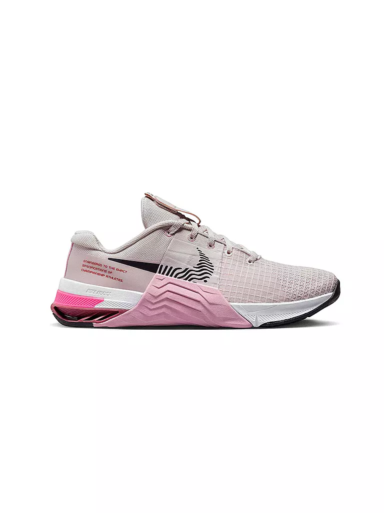 Stewart Island functie Gelukkig NIKE Damen Fitnessschuhe Metcon 8 rosa