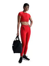 NIKE | Damen Fitnessshirt Crop Pro | rot