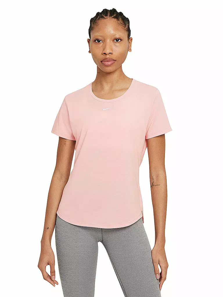 NIKE | Damen Fitnessshirt Dri-FIT One Luxe | rosa