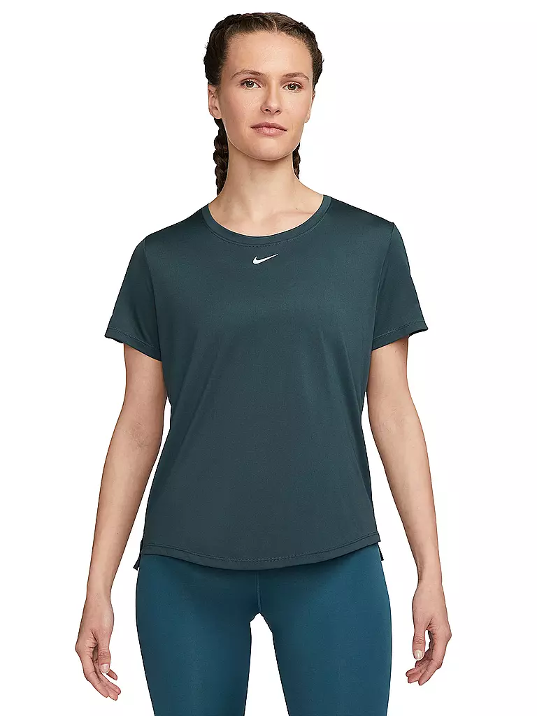 NIKE | Damen Fitnessshirt Dri-FIT One | petrol