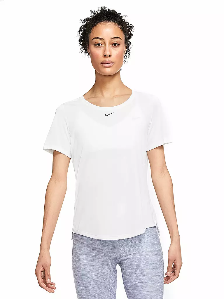 NIKE | Damen Fitnessshirt Dri-FIT | weiss