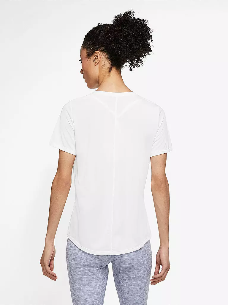 NIKE | Damen Fitnessshirt Dri-FIT | weiss