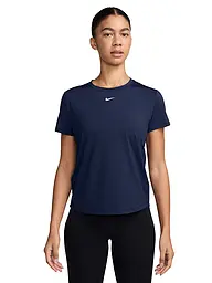 NIKE | Damen Fitnessshirt One Classic Dri-FIT | dunkelblau