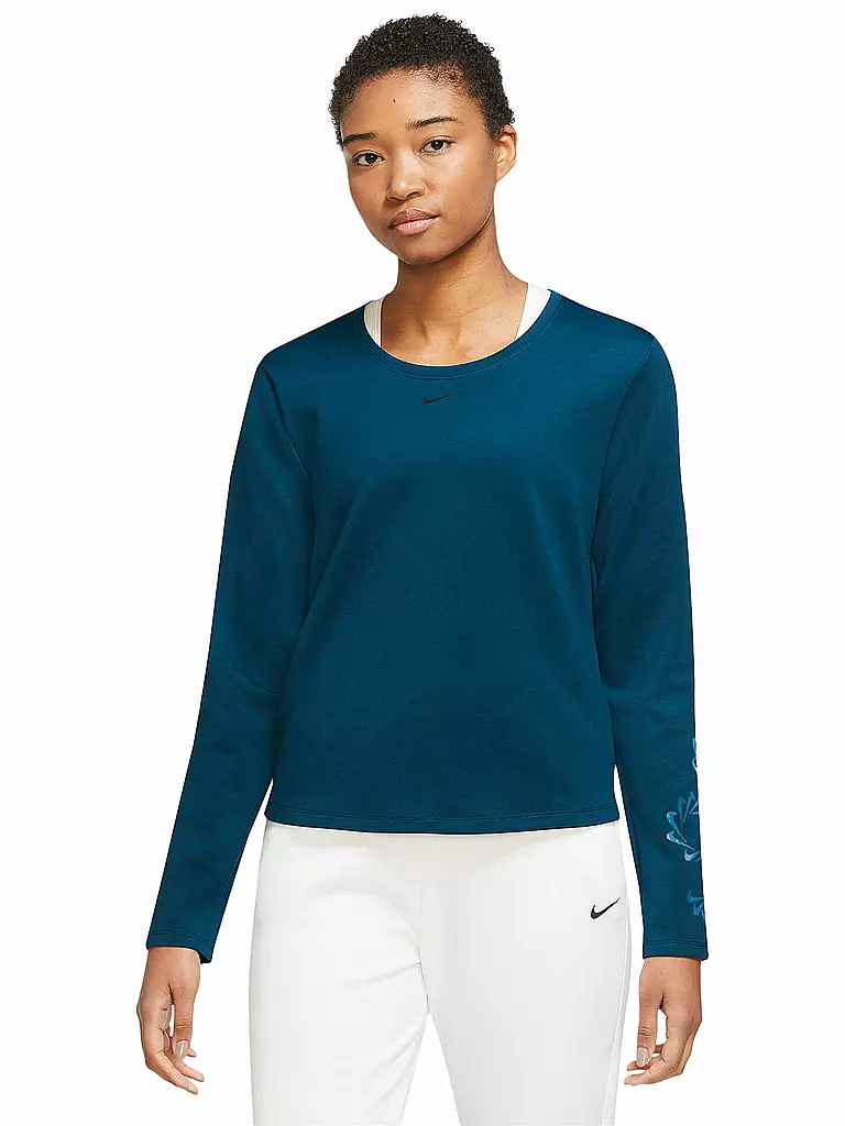 NIKE | Damen Fitnessshirt One | petrol