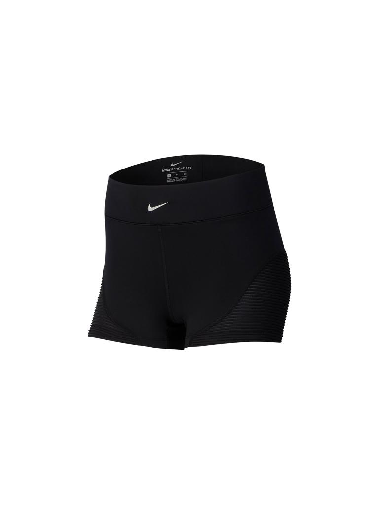 NIKE | Damen Fitnessshort Pro AeroAdapt | schwarz