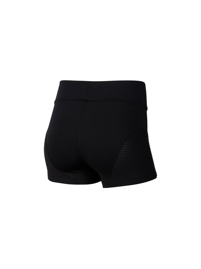 NIKE | Damen Fitnessshort Pro AeroAdapt | schwarz
