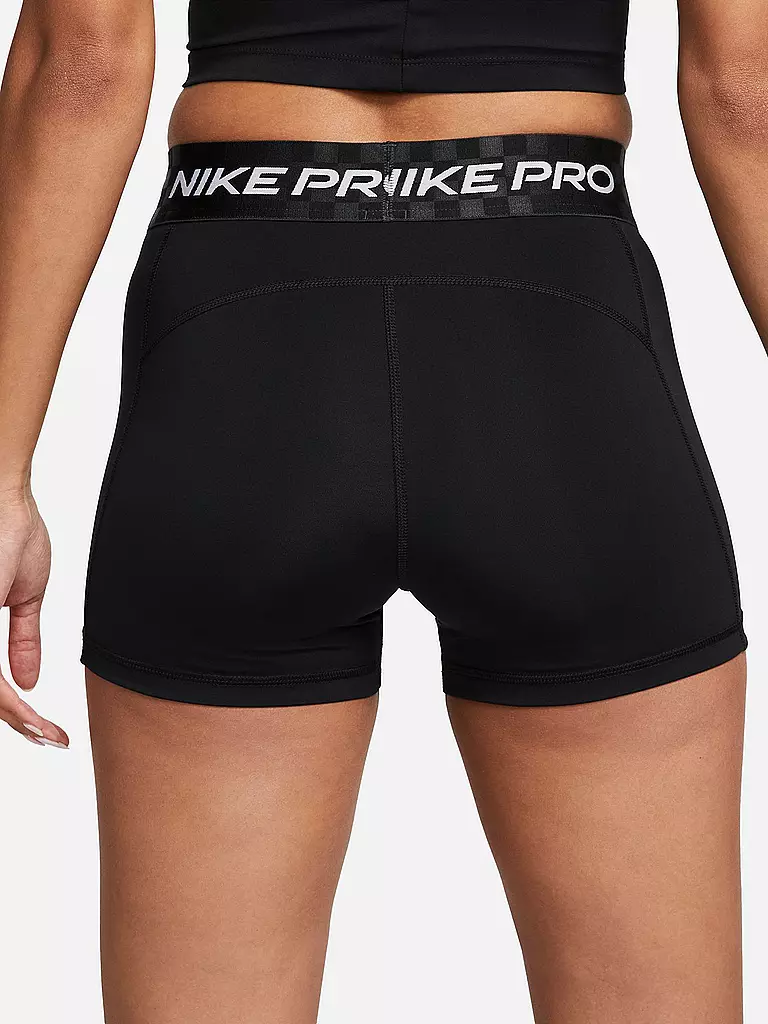 NIKE | Damen Fitnessshort Pro Dri-FIT | schwarz