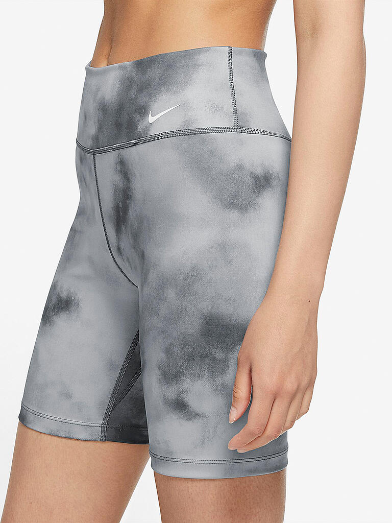 NIKE | Damen Fitnessshort Radler One Icon Clash | grau