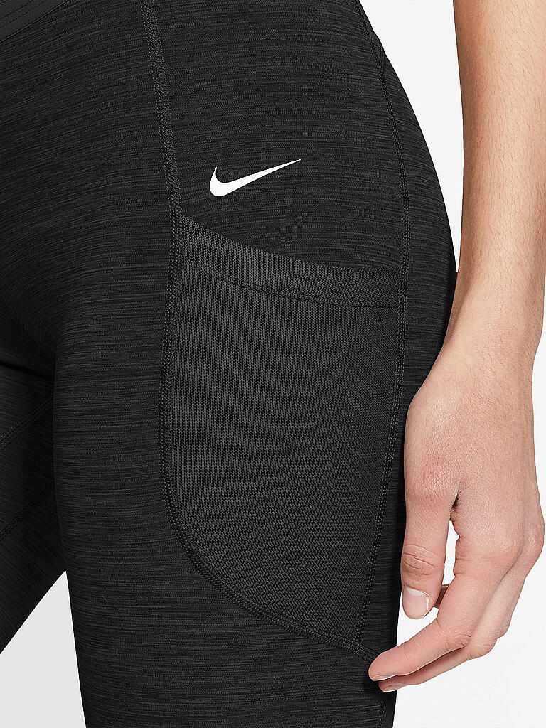 NIKE | Damen Fitnesstight Pro 7/8 | schwarz