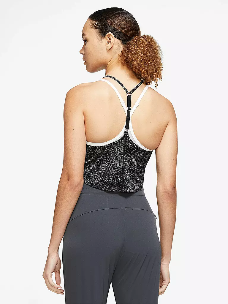 NIKE | Damen Fitnesstop One Dri-FIT | schwarz