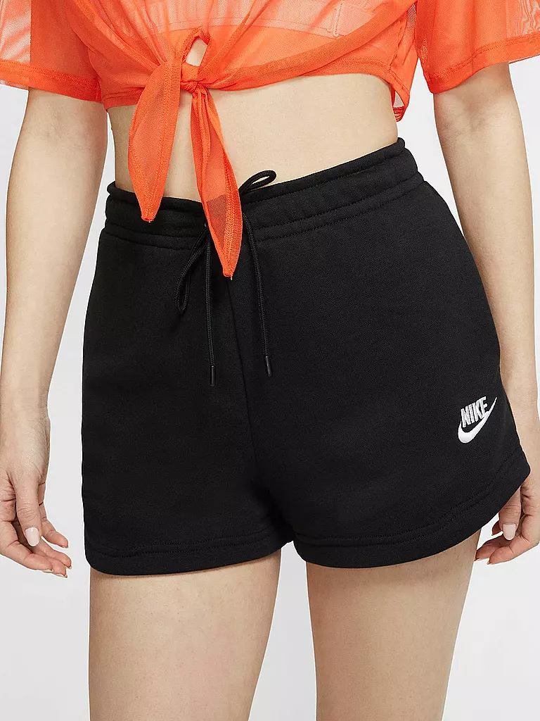 NIKE | Damen Freizeitshort Sportswear Essential | schwarz