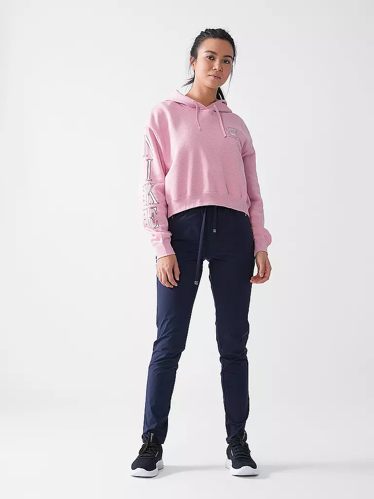 NIKE | Damen Hoodie  Sportswear Club Fleece Crop | rosa