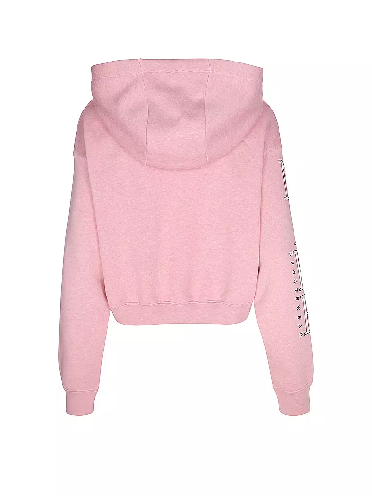 NIKE | Damen Hoodie  Sportswear Club Fleece Crop | rosa