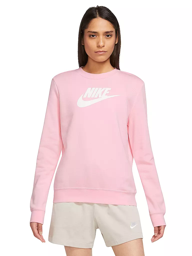 NIKE | Damen Hoodie Sportswear Club Fleece | rosa