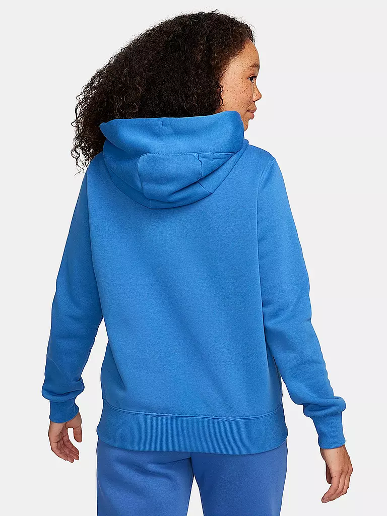 NIKE | Damen Hoodie Sportswear Phoenix Fleece | blau