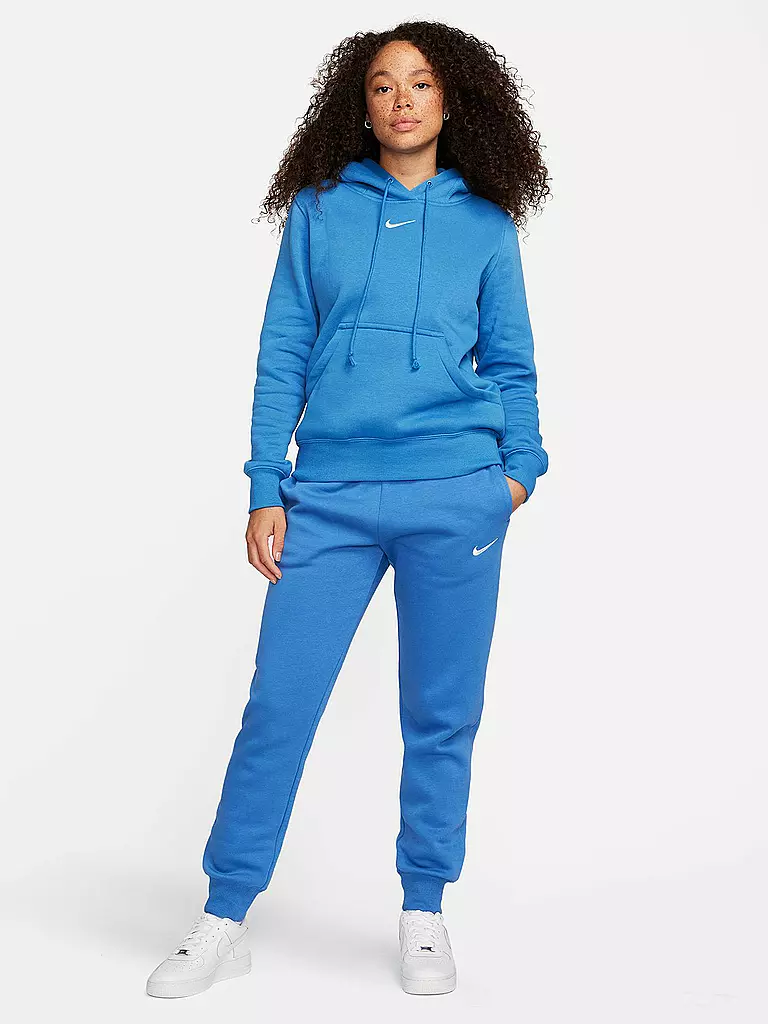 NIKE | Damen Jogginghose Sportswear Phoenix Fleece | blau