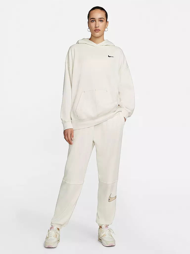 NIKE | Damen Jogginghose Sportswear Swoosh | beige