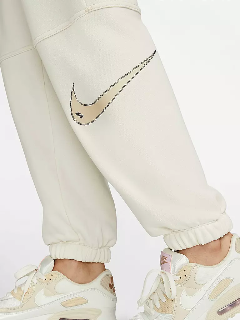 NIKE | Damen Jogginghose Sportswear Swoosh | beige