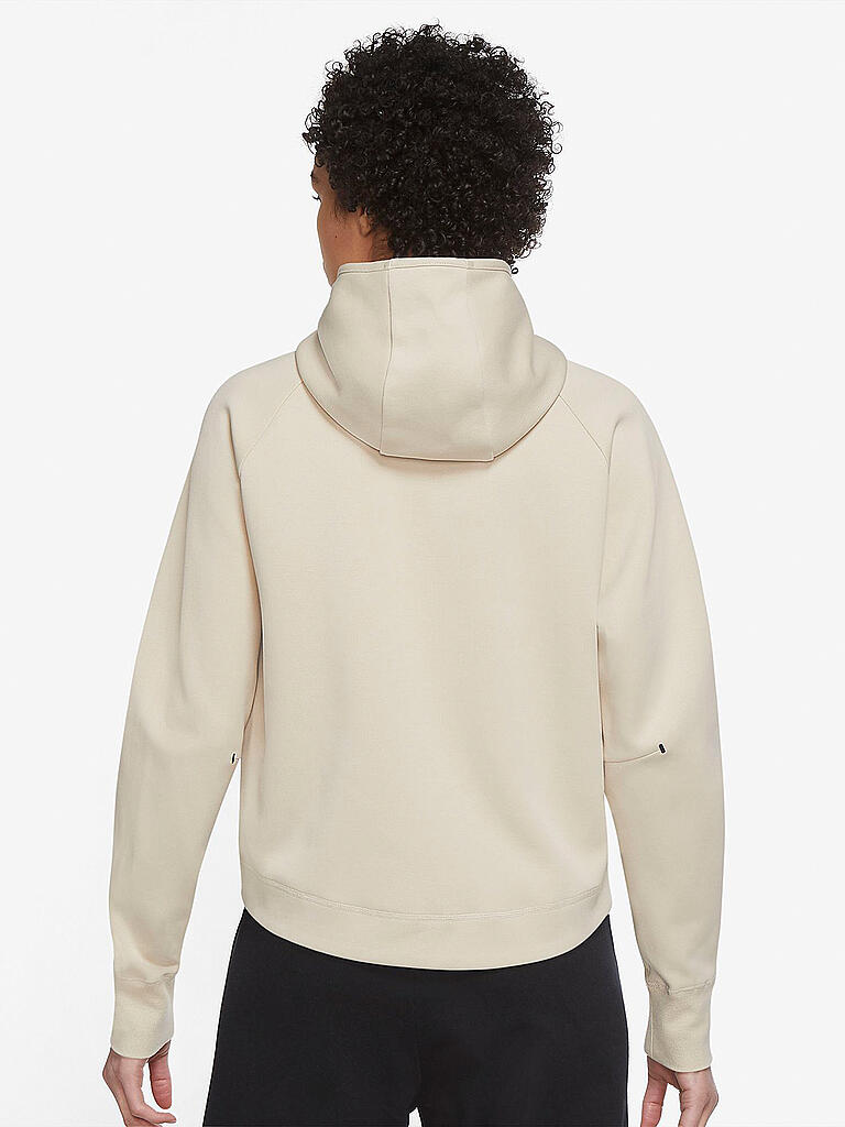 NIKE | Damen Kapuzenjacke Sportswear Tech Fleece Windrunner | beige