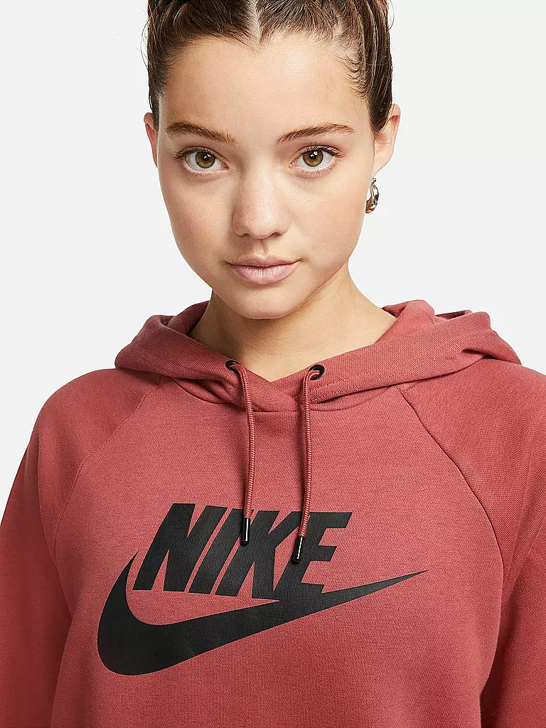 NIKE | Damen Kapuzenpullover Sportswear Essential | rot