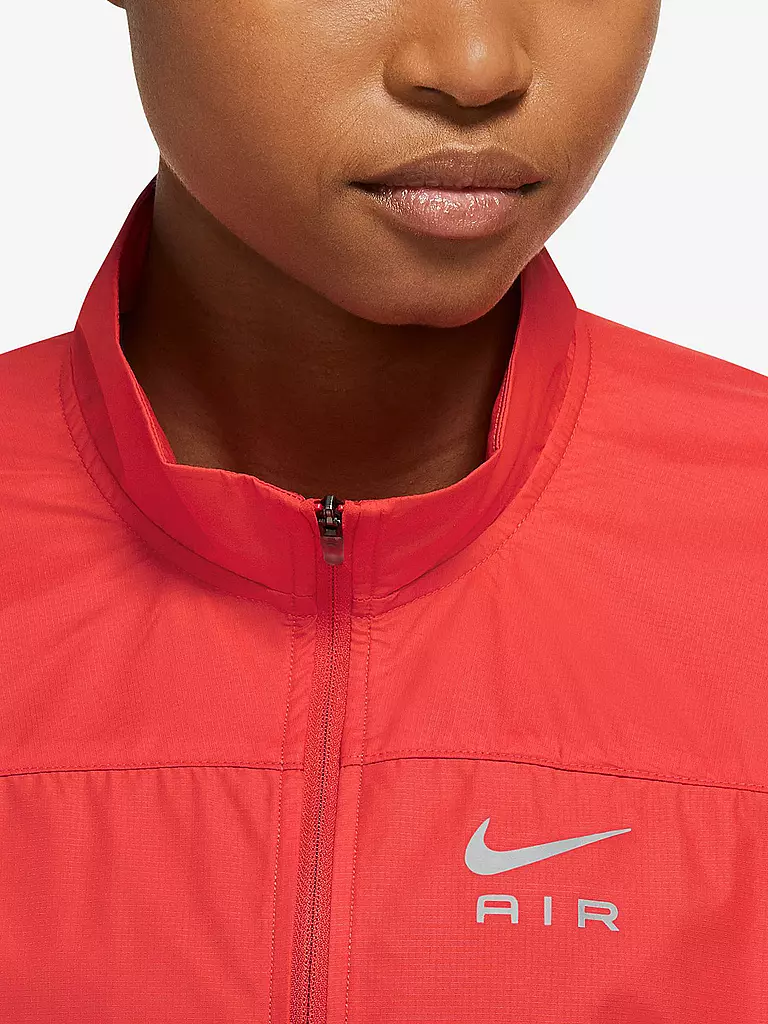 NIKE | Damen Laufjacke Air Dri-FIT | rot