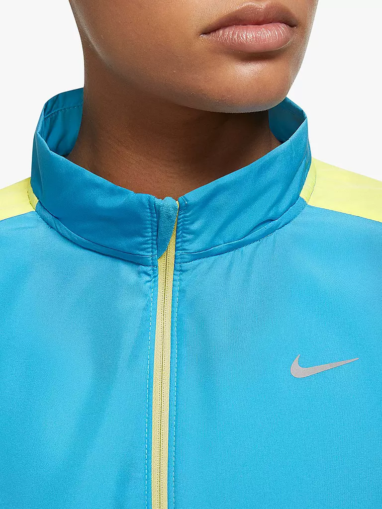 NIKE | Damen Laufjacke Dri-FIT Swoosh Run | blau