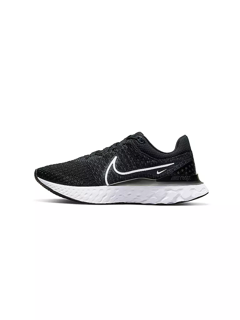 NIKE | Damen Laufschuhe React Infinity Run Flyknit 3 | schwarz