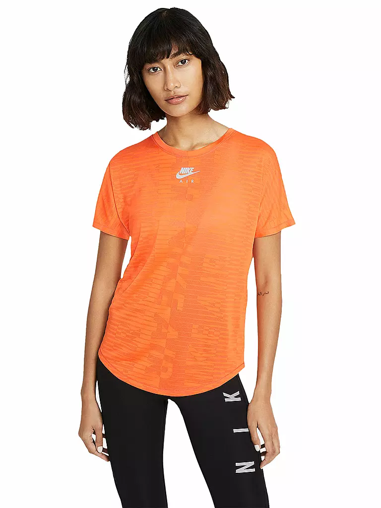 NIKE | Damen Laufshirt Air | orange