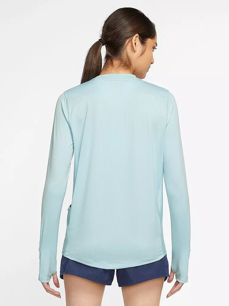 NIKE | Damen Laufshirt Dri-FIT Element | hellblau