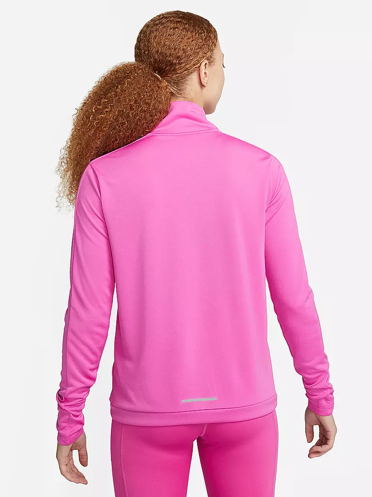 NIKE | Damen Laufshirt Dri-FIT Swoosh | pink
