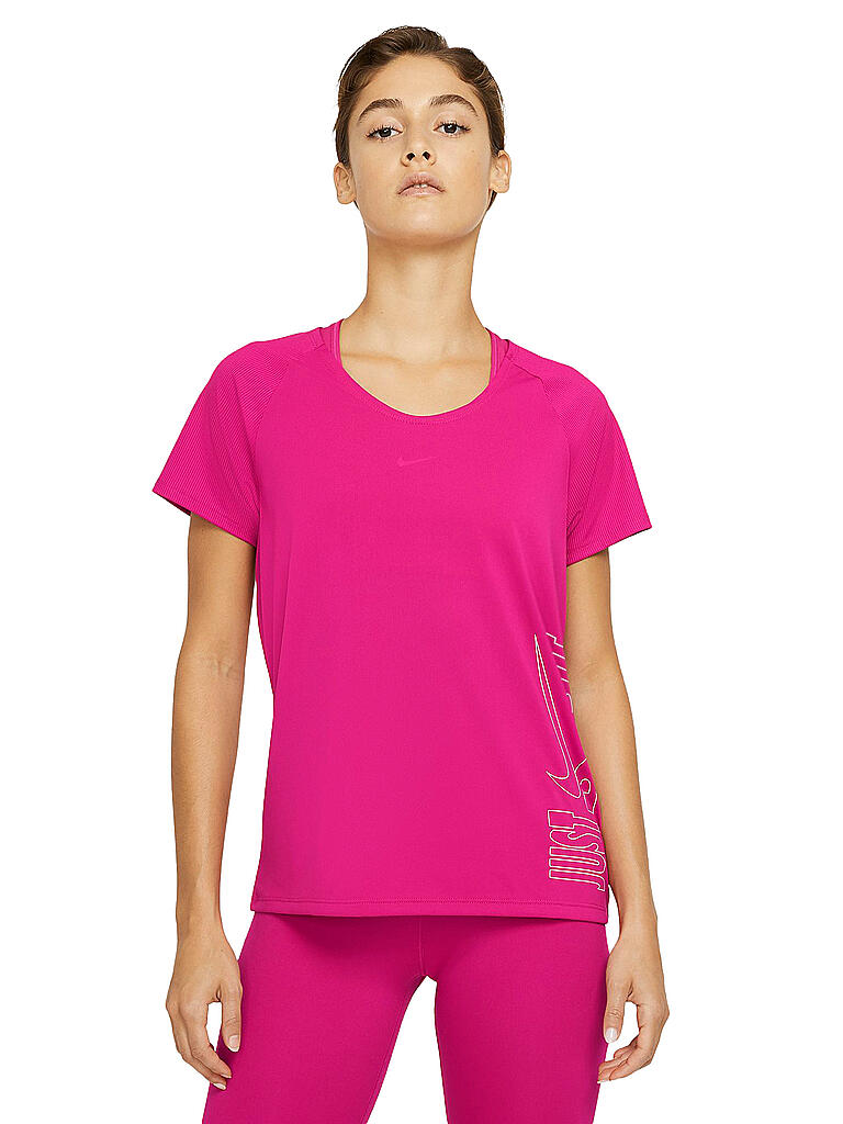 NIKE | Damen Laufshirt Miler Icon Clash | pink