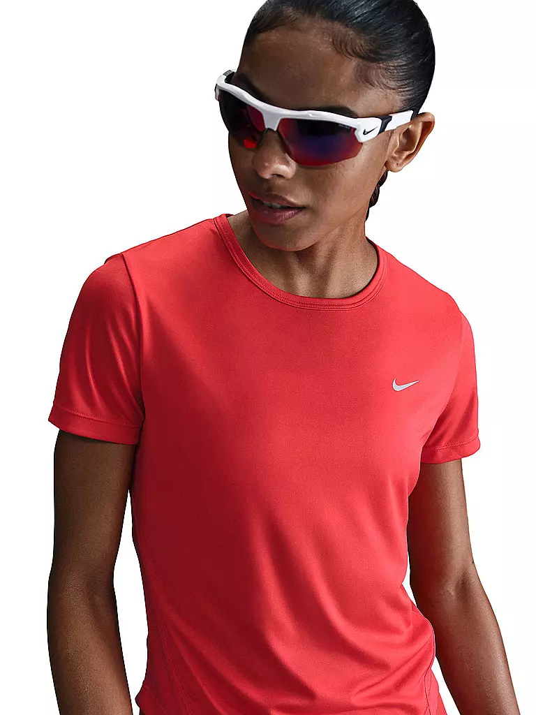 NIKE | Damen Laufshirt Tempo | rot