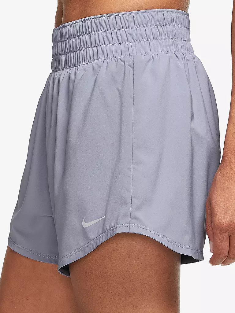 NIKE | Damen Laufshort Dri-FIT One Mid-Rise 3" | blau